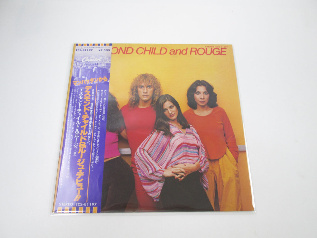 Desmond Child And Rouge ECS-81197 with OBI Japan LP Vinyl