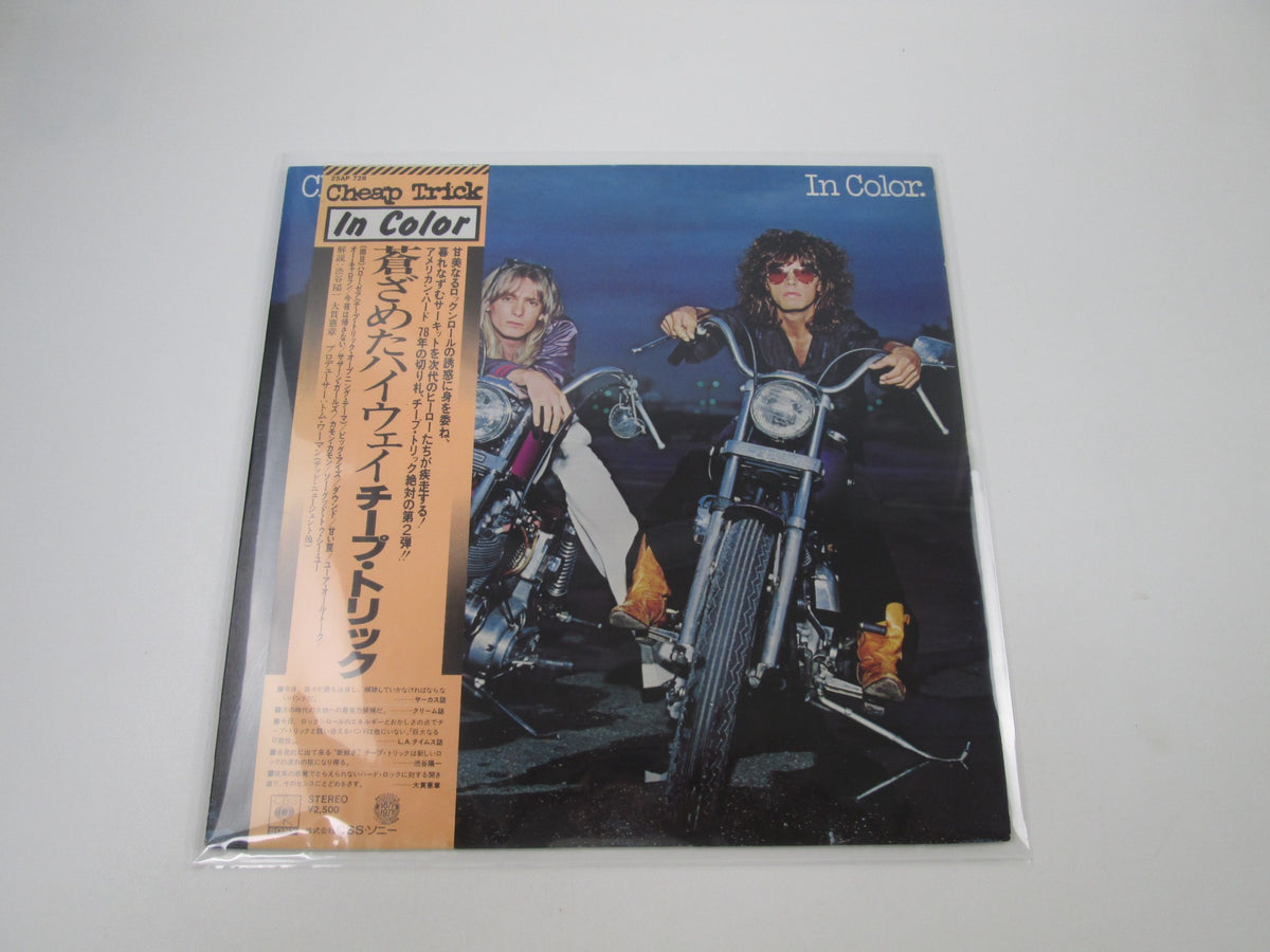 CHEAP TRICK IN COLOR  25AP 728 with OBI Japan LP Vinyl B