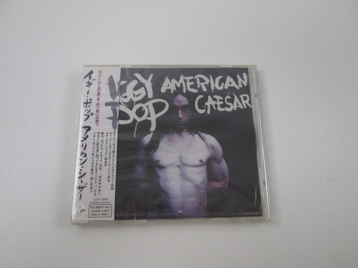 Iggy Pop American Caesar Promo Sealed VJCP-28165 Music CD Japan Ver with OBI