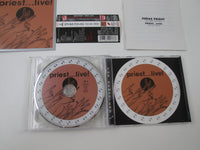 Load image into Gallery viewer, Judas Priest Priest... Live! Promo EICP-7042,3 Music CD Japan Ver with OBI
