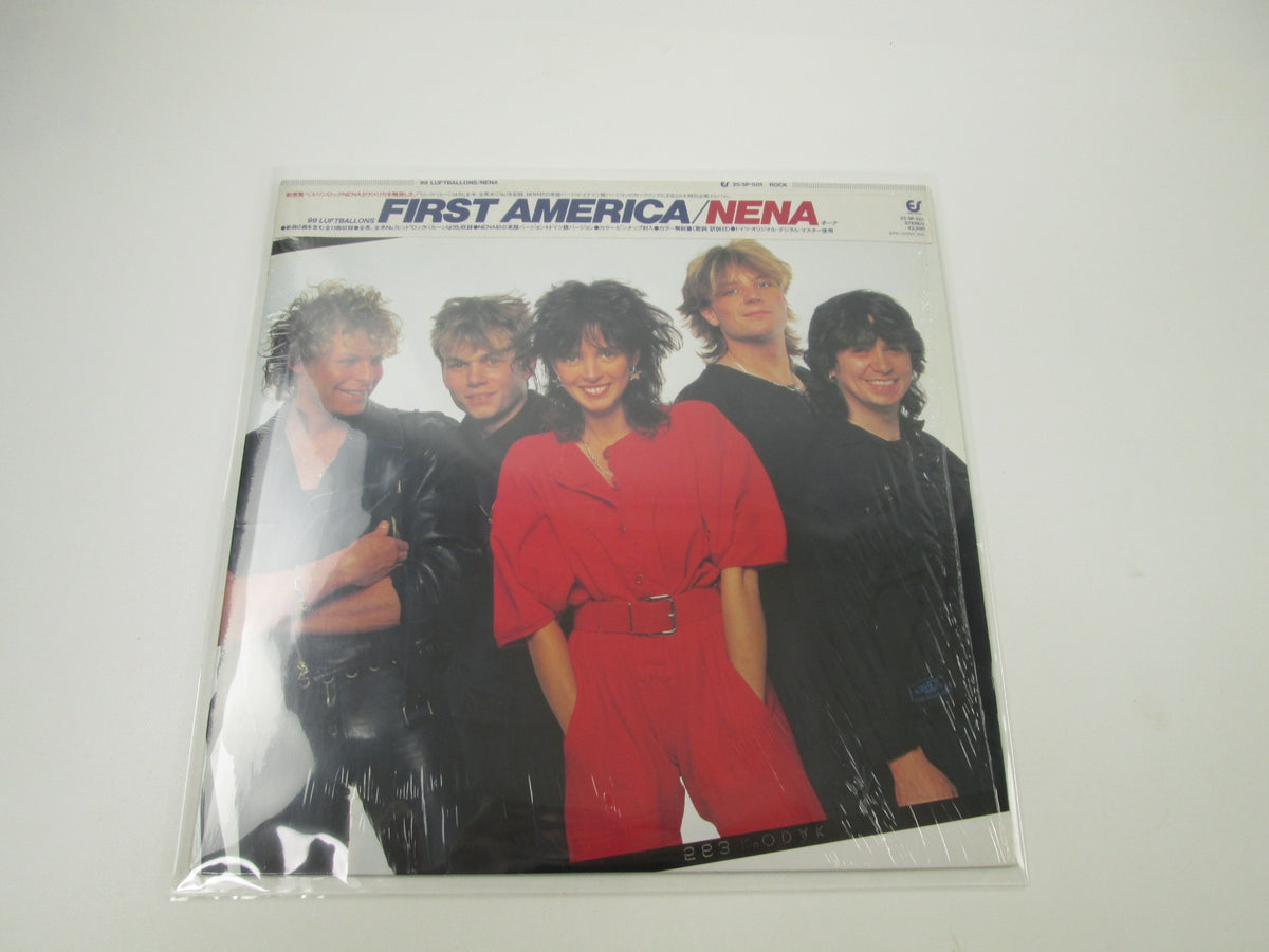 Nena First America 25 3P-501 with OBI Japan LP Vinyl
