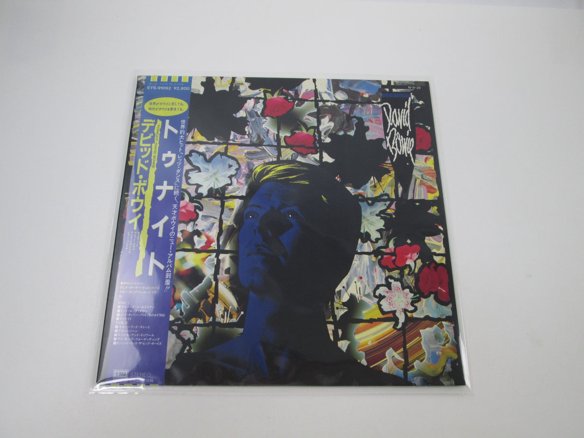 DAVID BOWIE Tonight EYS-91092 with OBI Japan LP Vinyl