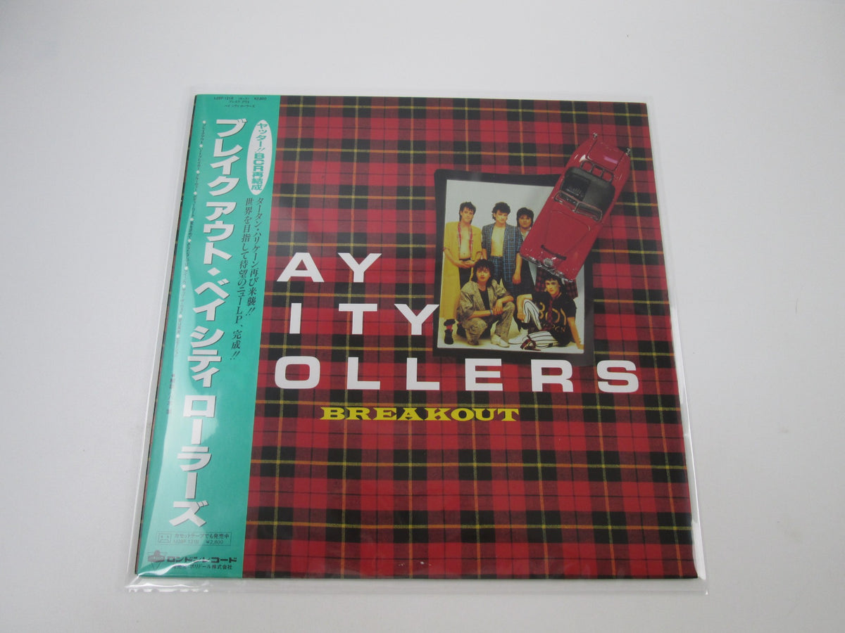 Bay City Rollers Breakout L28P-1218 with OBI Japan LP Vinyl