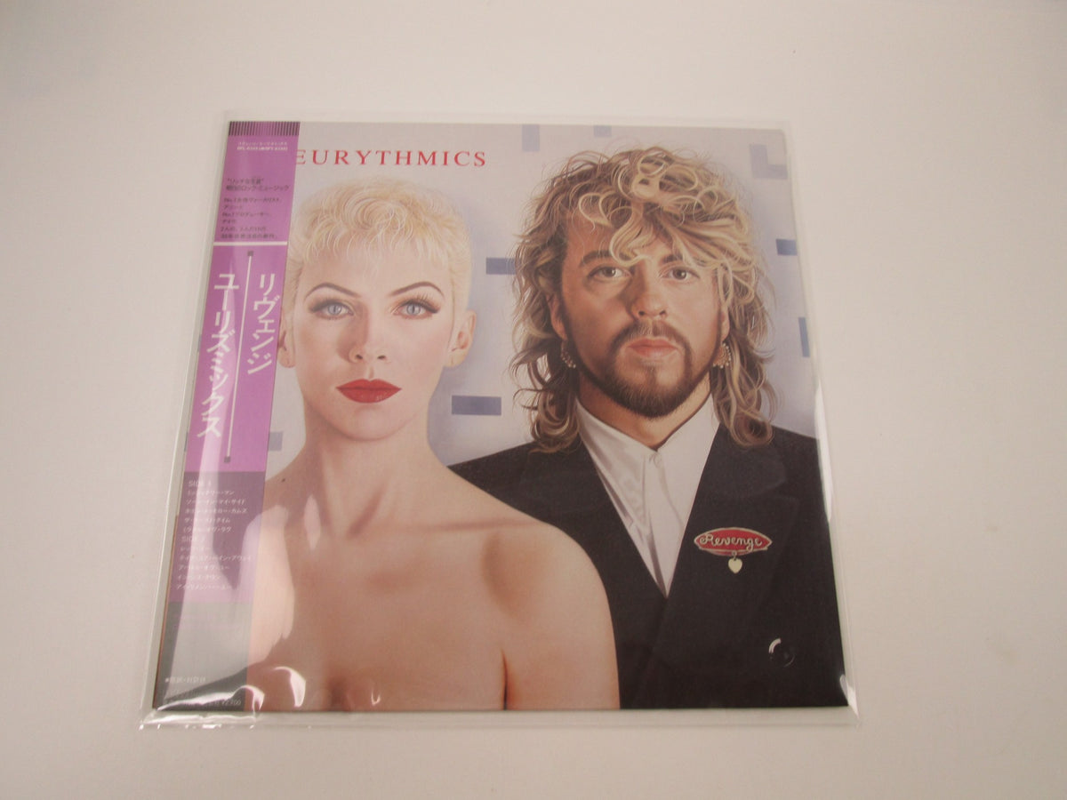EURYTHMICS REVENGE RCA RPL-8346 with OBI Japan LP Vinyl