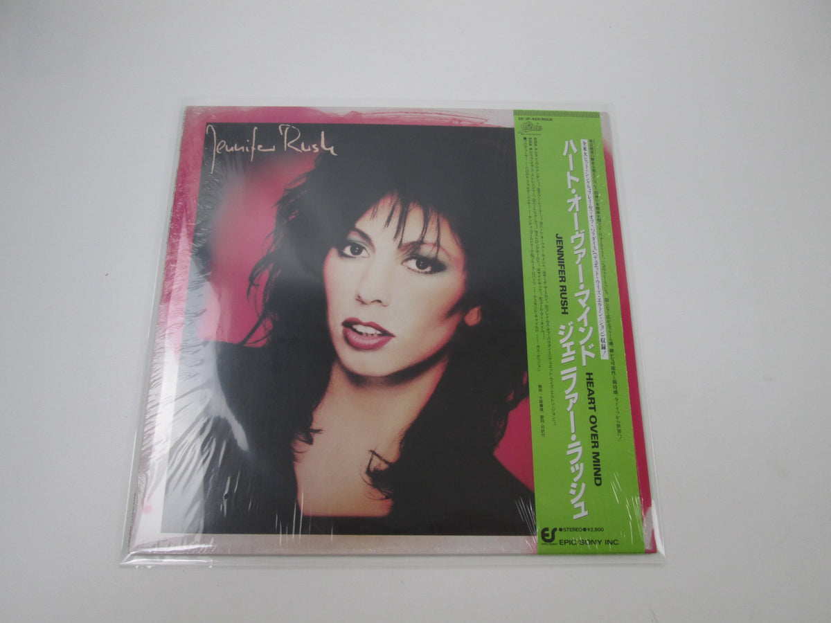 Jennifer Rush Heart Over Mind 28 3P-829 with OBI Japan LP Vinyl