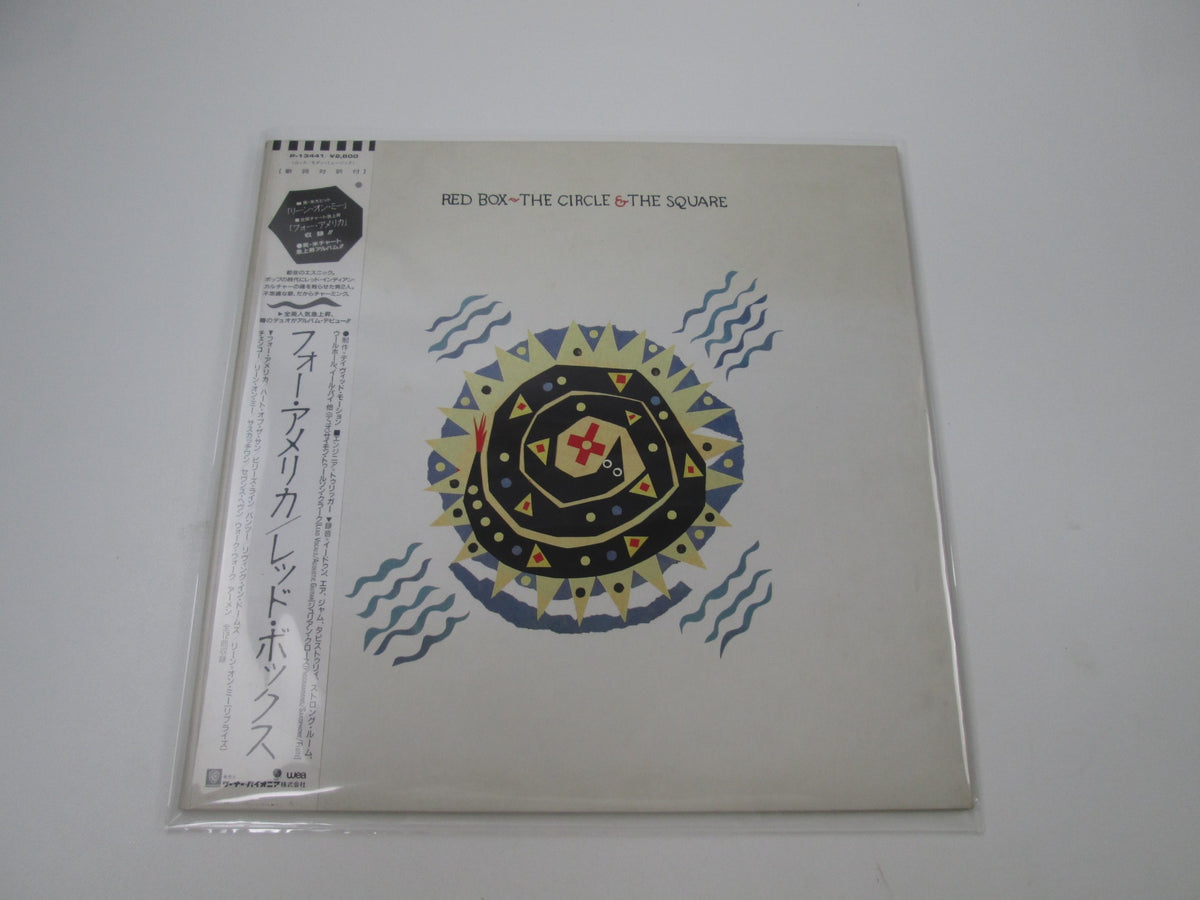 Red Box The Circle & The Square P-13441 with OBI Japan LP Vinyl