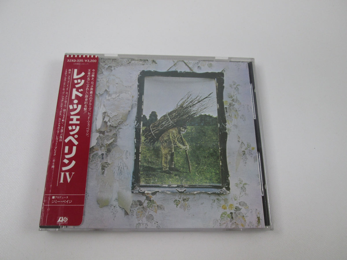 Led Zeppelin IV 32XD-335 Music CD Japan Ver with OBI