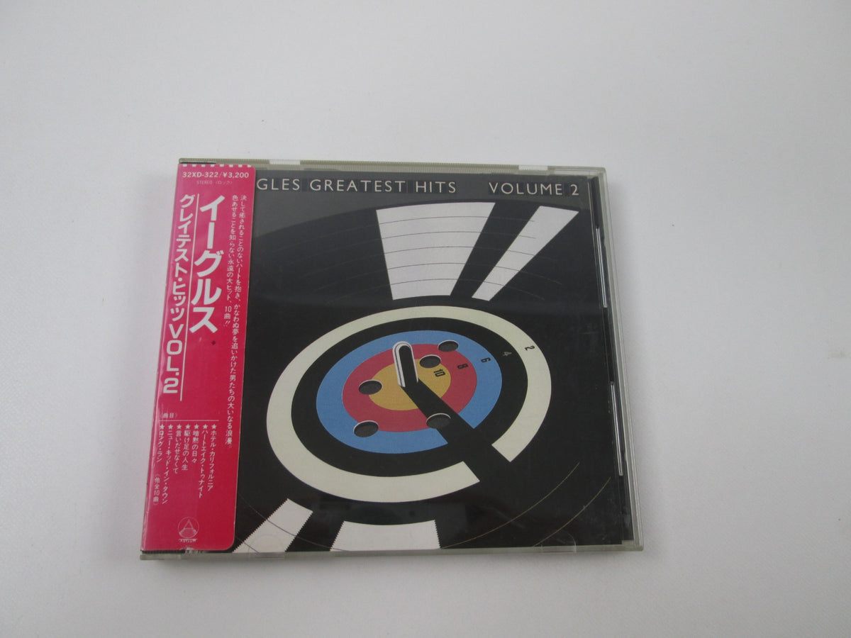 Eagles Greatest Hits Volume 2 32XD-322 Music CD Japan Ver with OBI