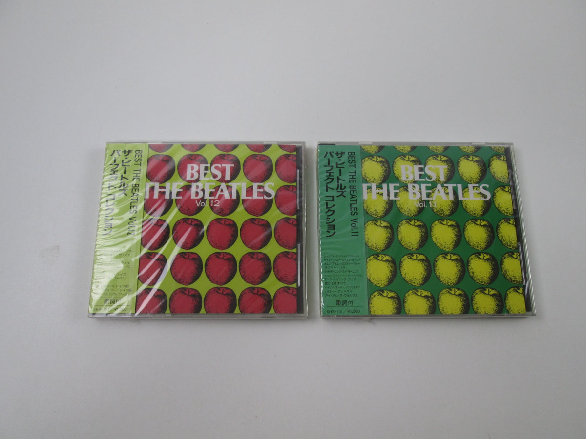 The Beatles Best Vol. 11 / 12 SET SHS 101 / 102 Sealed Music CD Japan Ver OBI