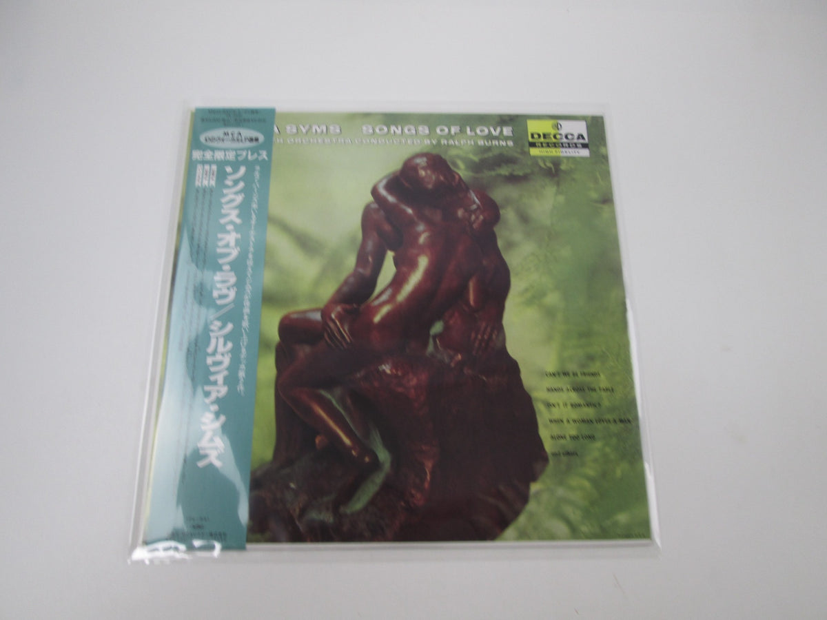 Sylvia Syms ‎Songs Of Love MVJJ-30073 with OBI Japan LP Vinyl