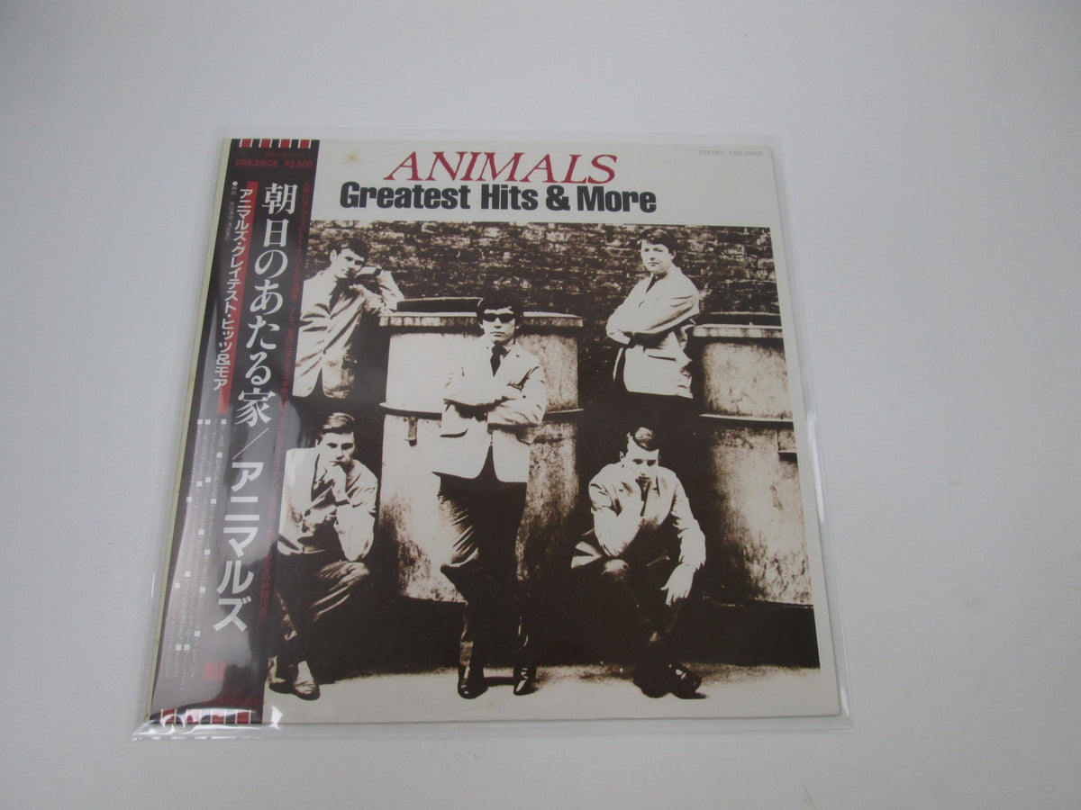 ANIMALS Greatest Hits and More ERS-81606 with OBI Japan LP Vinyl