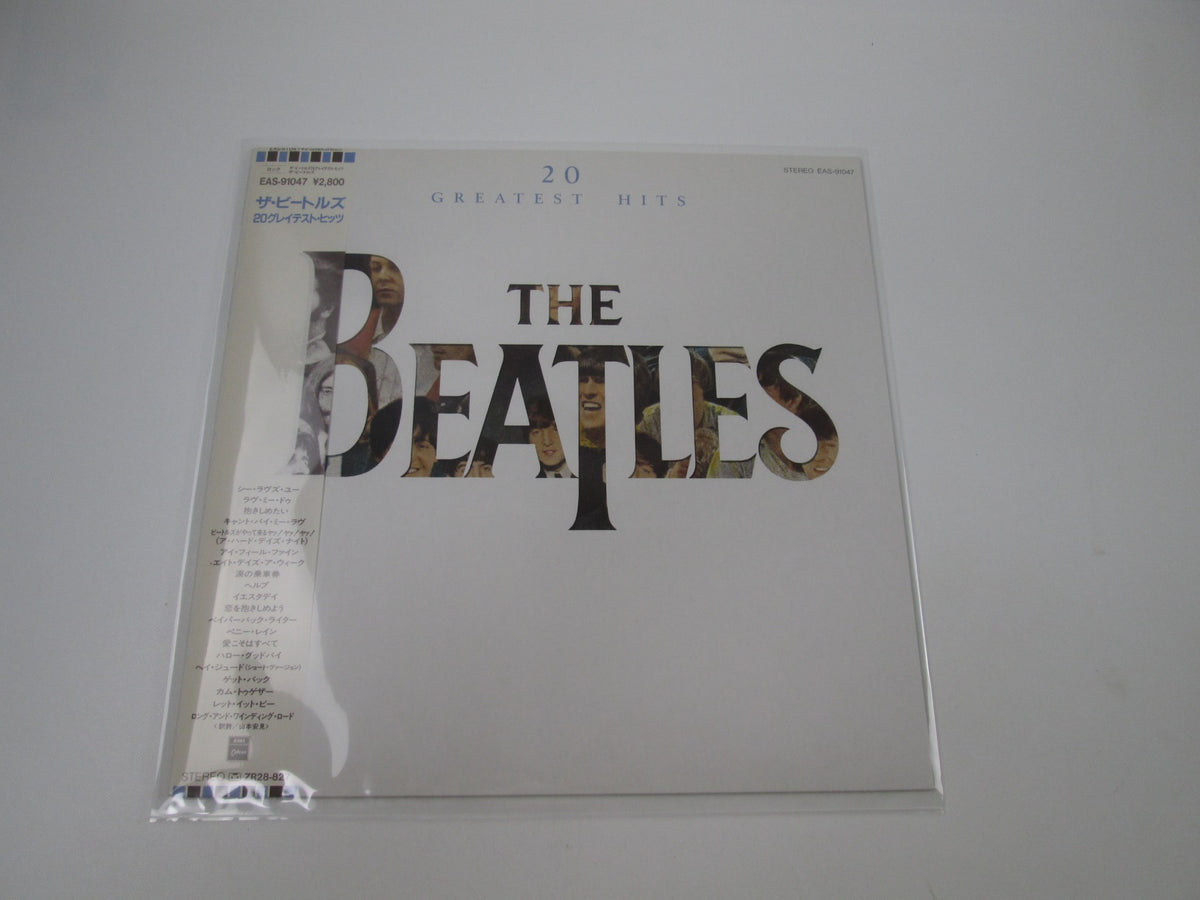 BEATLES 20 GREATEST HITS EMI/ODEON EAS-91047 with OBI Japan LP Vinyl