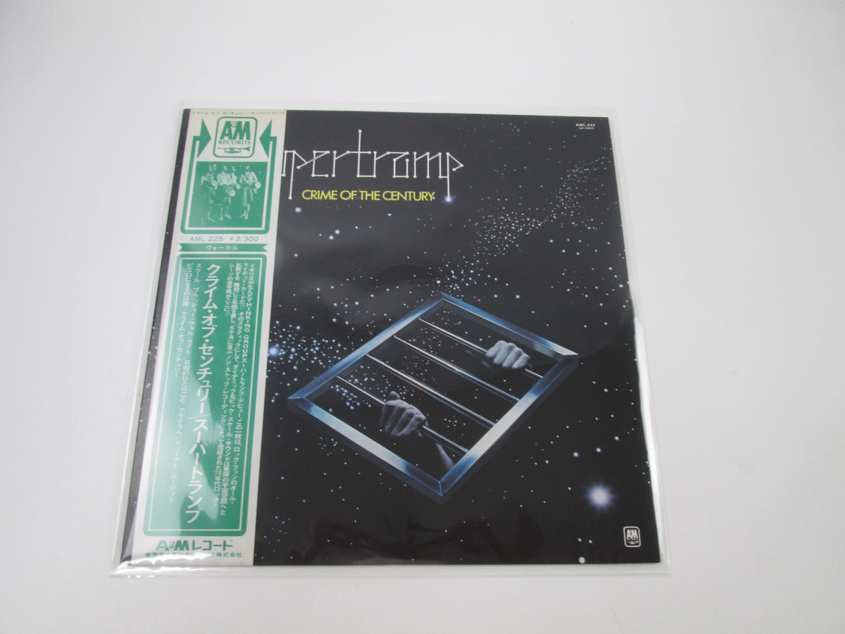 Supertramp Crime Of The Century A M AML-225 with OBI Japan LP Vinyl