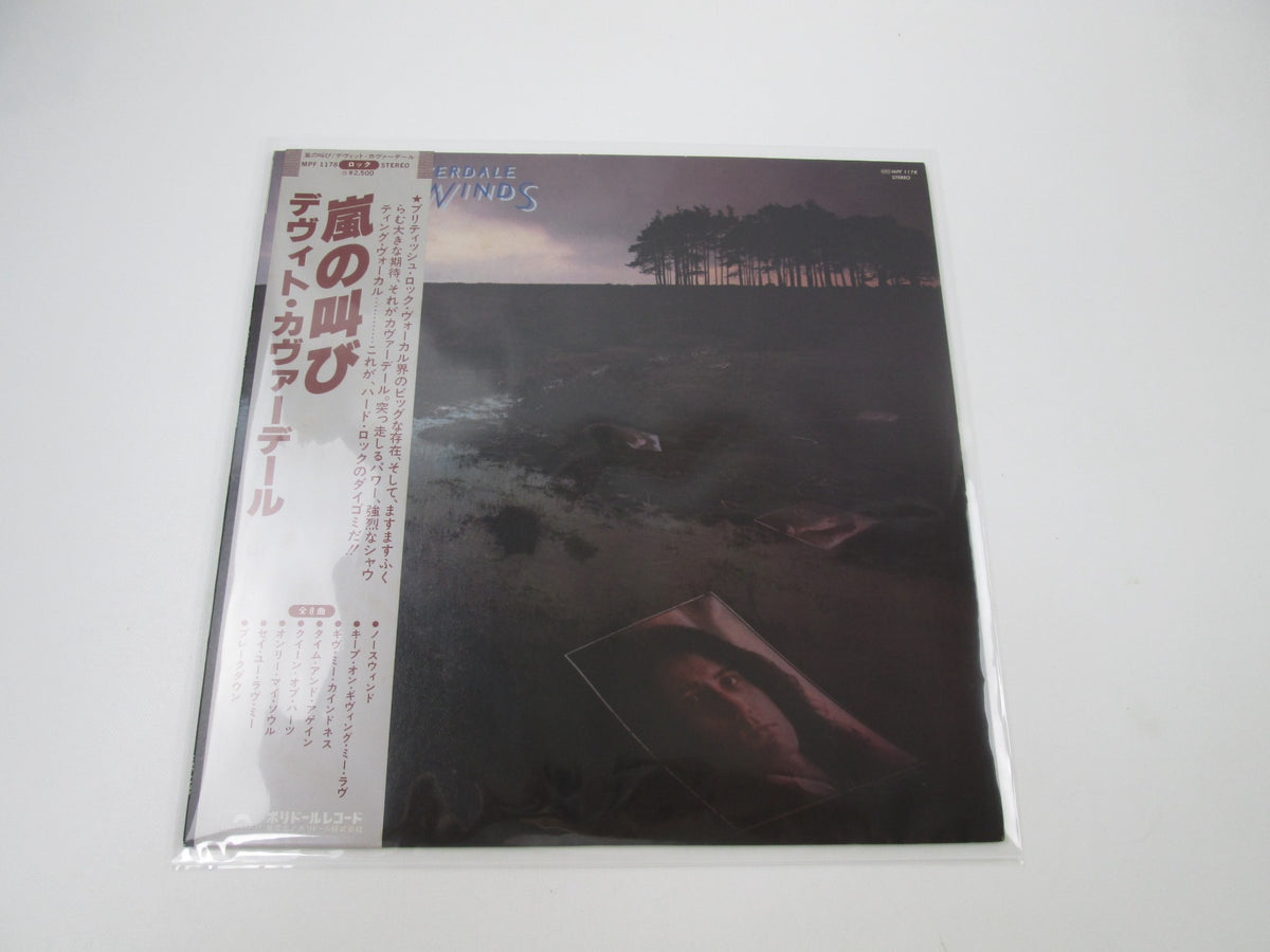 DAVID COVERDALE NORTHWINDS POLYDOR MPF 1178 with OBI Japan LP Vinyl