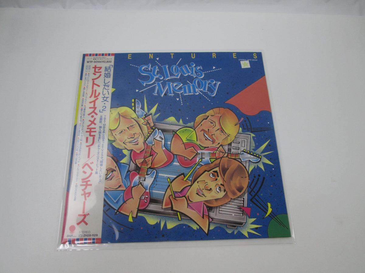 The Ventures St. Louis Memory WTP-90144 with OBI Japan LP Vinyl