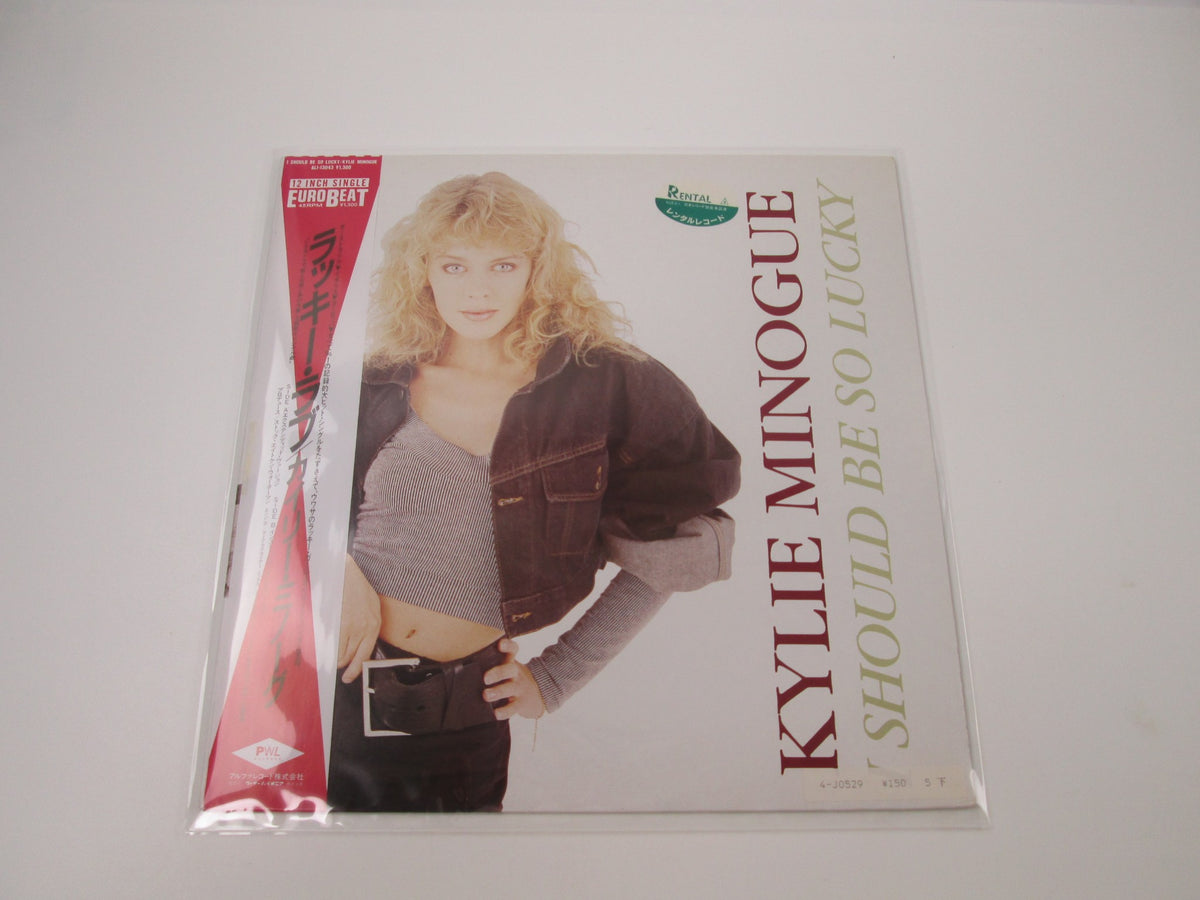 Kylie Minogue I Should Be So Lucky ALI-13043 with OBI Japan LP Vinyl