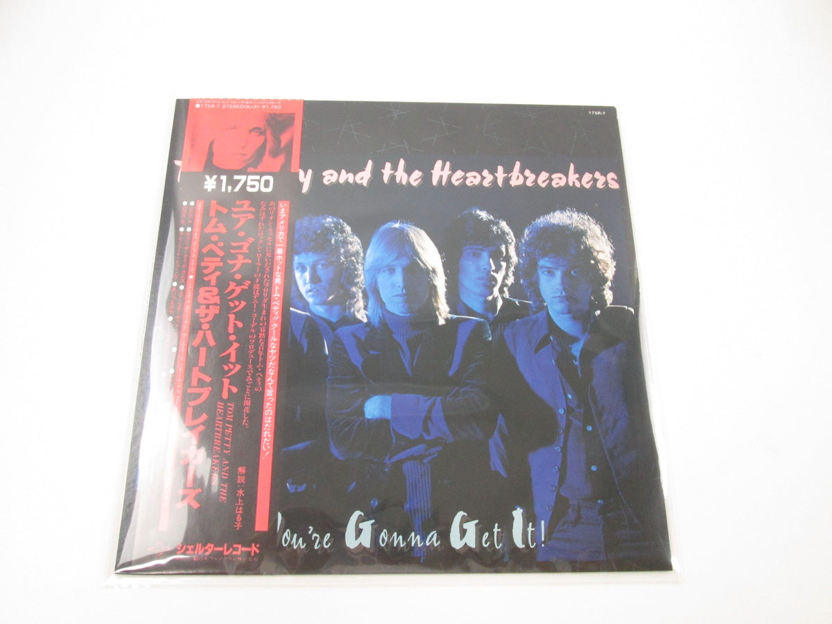 TOM PETTY YOU'RE GONNA GET IT 175R-7 with OBI Japan LP Vinyl
