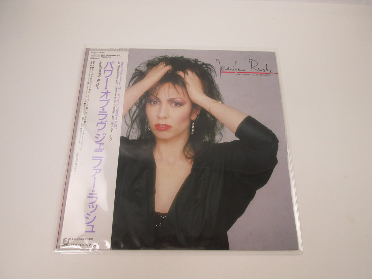 Jennifer Rush 28 3P-701 with OBI Japan LP Vinyl