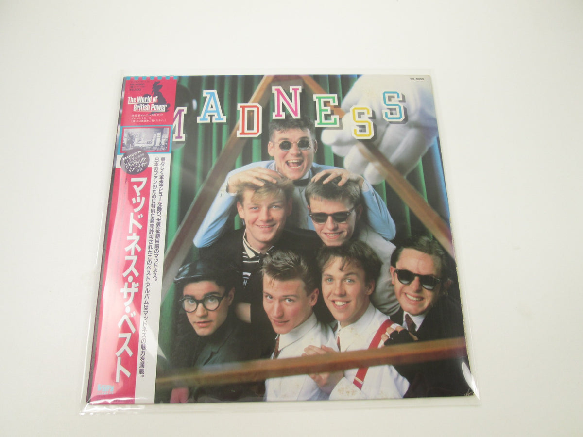 Madness VIL-6060 with OBI Japan LP Vinyl
