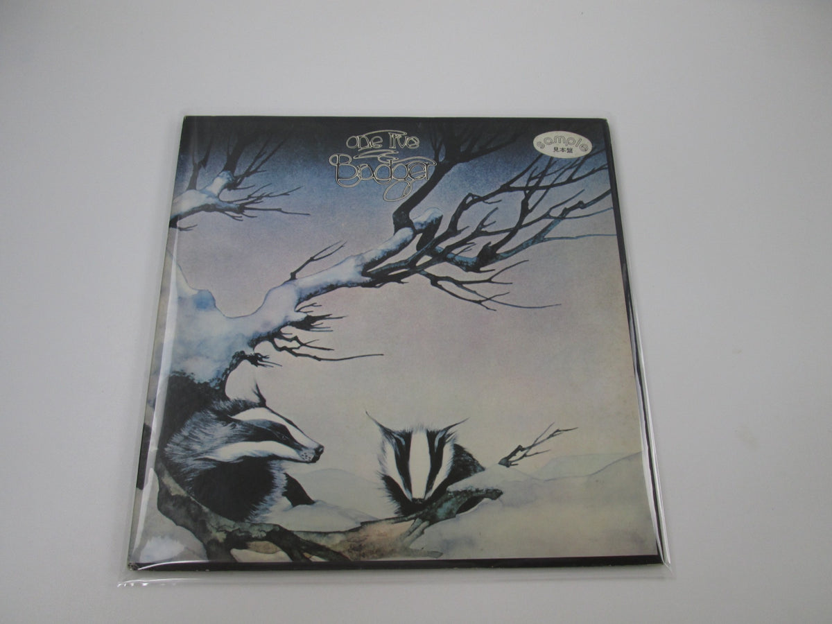 Badger One Live Badger Promo P-8343A No OBI Japan LP Vinyl