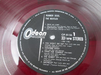Load image into Gallery viewer, The Beatles Rubber Soul OP-8156 with OBI Japan LP Red Vinyl
