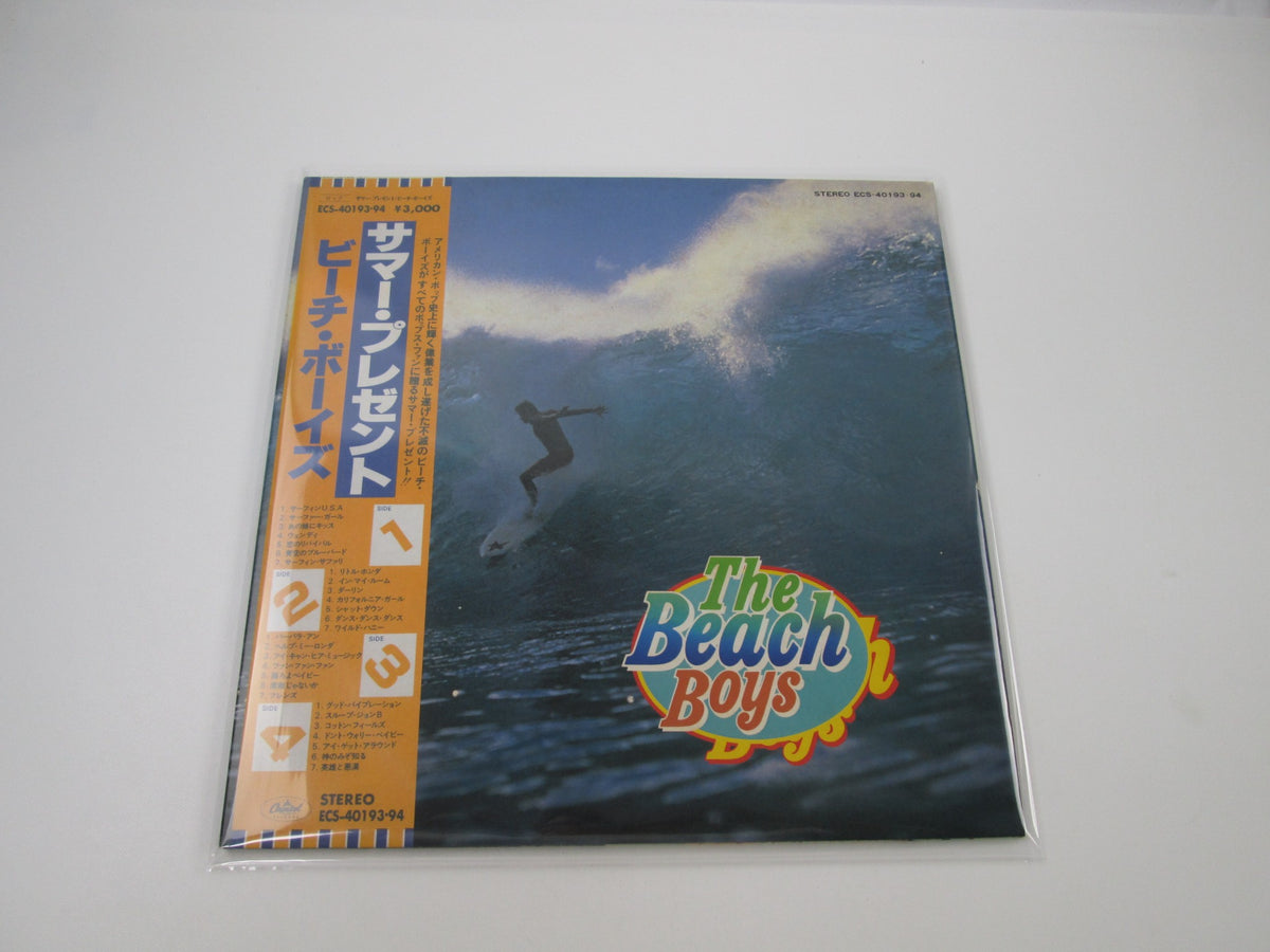 The Beach Boys ECS-40193,4 with OBI Japan LP Vinyl