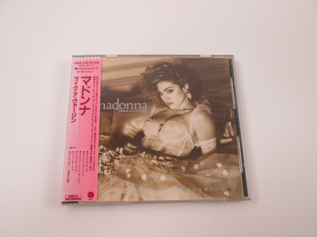 MADONNA LIKE A VIRGIN 32XD-102 Music CD Japan Ver with OBI