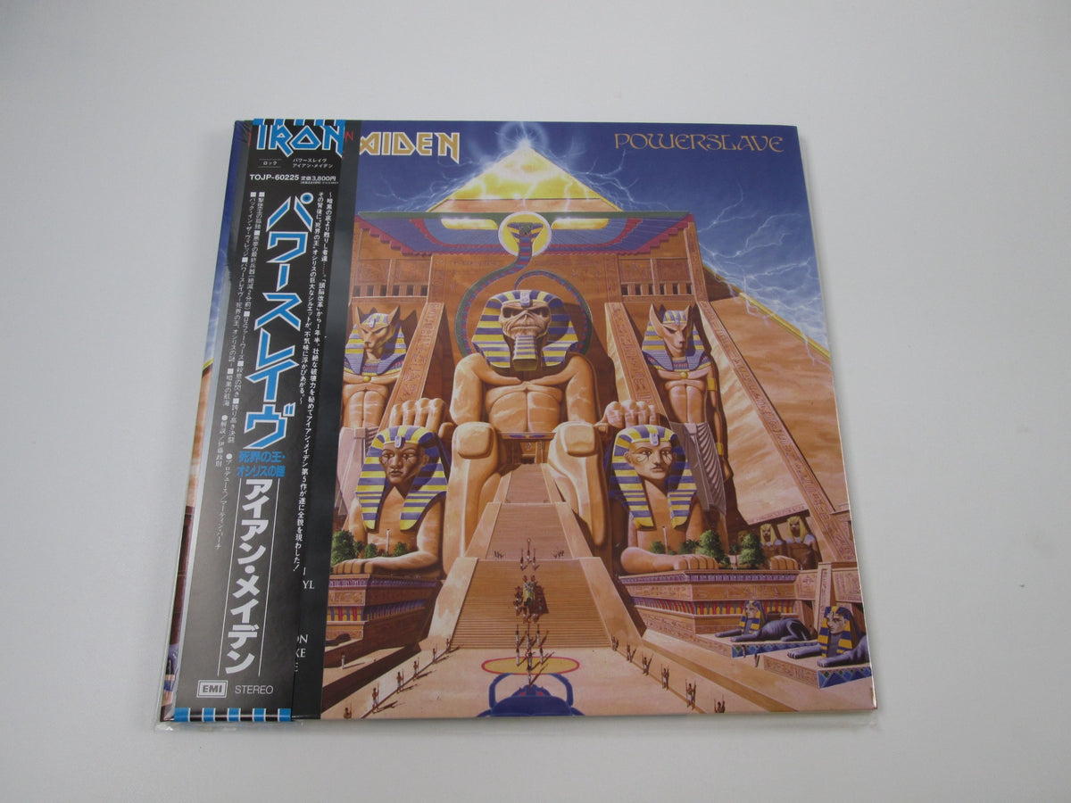Iron Maiden Powerslave TOJP-60225 Sealed with OBI Japan LP Vinyl