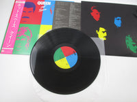 Load image into Gallery viewer, QUEEN HOT SPACE ELEKTRA P-11204 with OBI Japan LP Vinyl
