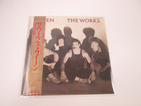 Load image into Gallery viewer, Queen The Works EMI EMS-91076 1st Press with OBI Japan LP Vinyl
