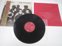 Load image into Gallery viewer, Queen The Works EMI EMS-91076 1st Press with OBI Japan LP Vinyl
