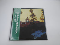 Load image into Gallery viewer, Eagles Hotel California Asylum Records P-6561Y with OBI Poster Japan LP Vinyl
