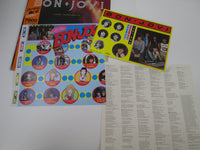 Load image into Gallery viewer, Bon Jovi 7800° Fahrenhe 28PP-1001 with OBI Poster Japan LP Vinyl B
