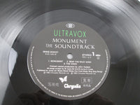 Load image into Gallery viewer, Ultravox Monument The Soundtrack Promo WWS-63037 with OBI Japan LP Vinyl
