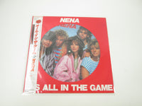 Load image into Gallery viewer, NENA ITS ALL IN THE GAME EPIC 30 3P-686 Picture with OBI Japan LP Vinyl

