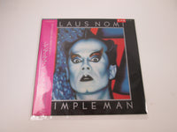 Load image into Gallery viewer, Klaus Nomi Simple Man Promo VIL-6125 with OBI Japan LP Vinyl
