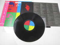 Load image into Gallery viewer, QUEEN HOT SPACE ELEKTRA P-11204 with OBI Japan LP Vinyl B
