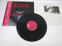 Load image into Gallery viewer, Saxon The Eagle Has Landed (Live) Carrere P-11227 with OBI Japan LP Vinyl
