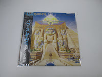 Load image into Gallery viewer, Iron Maiden Powerslave EMI EMS-91091 with OBI Poster Japan LP Vinyl
