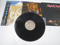 Load image into Gallery viewer, Iron Maiden Powerslave EMI EMS-91091 with OBI Poster Japan LP Vinyl
