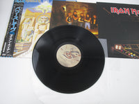 Load image into Gallery viewer, Iron Maiden Powerslave EMI EMS-91091 with OBI Poster Japan LP Vinyl

