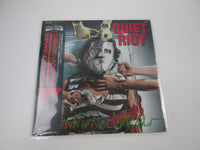Load image into Gallery viewer, Quiet Riot Condition Critical 28AP 2901 with OBI Poster Japan LP Vinyl

