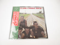 Load image into Gallery viewer, The Clash Combat Rock 25 3P-353 with OBI Poster Japan LP Vinyl

