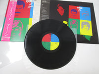 Load image into Gallery viewer, QUEEN HOT SPACE ELEKTRA P-11204 with OBI Pinnup Japan LP Vinyl

