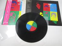 Load image into Gallery viewer, QUEEN HOT SPACE ELEKTRA P-11204 with OBI Pinnup Japan LP Vinyl
