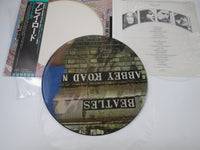 Load image into Gallery viewer, BEATLES ABBEY ROAD Picture disc APPLE EAS-90072 with OBI Japan LP Vinyl
