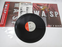 Load image into Gallery viewer, W.A.S.P ANIMAL SP14-5286 with OBI Japan LP Vinyl
