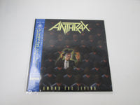 Load image into Gallery viewer, ANTHRAX AMONG LIVING ISLAND R28D-2063 with OBI Japan LP Vinyl
