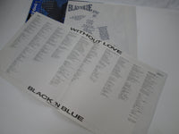 Load image into Gallery viewer, BLACK'N BLUE WITHOUT LOVE GEFFEN 28AP 3079 with OBI Japan LP Vinyl
