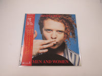 Load image into Gallery viewer, SIMPLY RED MEN AND WOMEN Promo P-13477 with OBI Japan LP Vinyl
